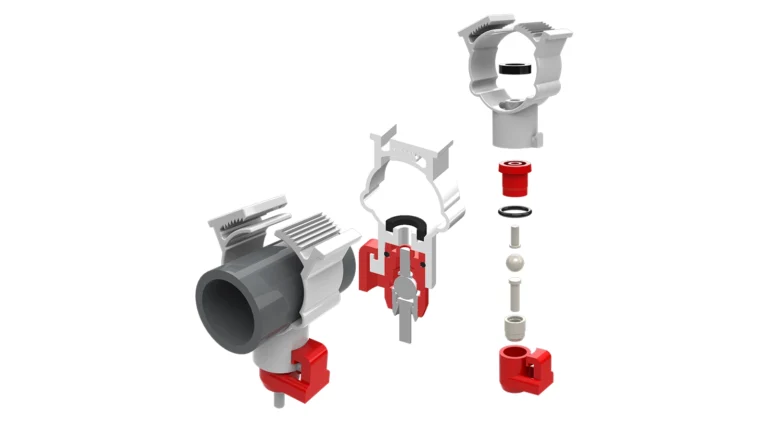 Peternakan 4 Nipple Drinker 360