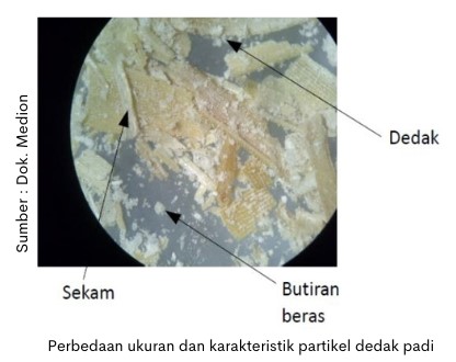 Pentingnya Kontrol Kualitas Pakan 2 Perbedaan ukuran dan karakteristik pastkel dedak padi