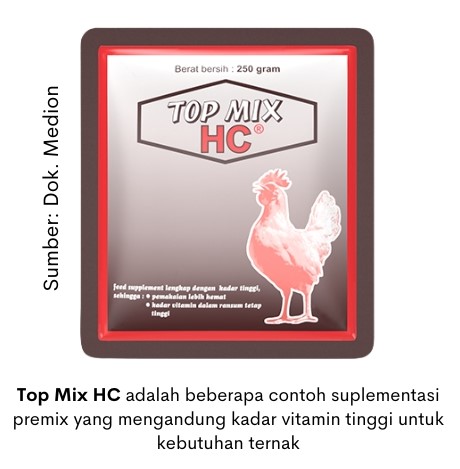 Pendekatan Nutrisi saat Cekaman Panas 4 Top Mix HC