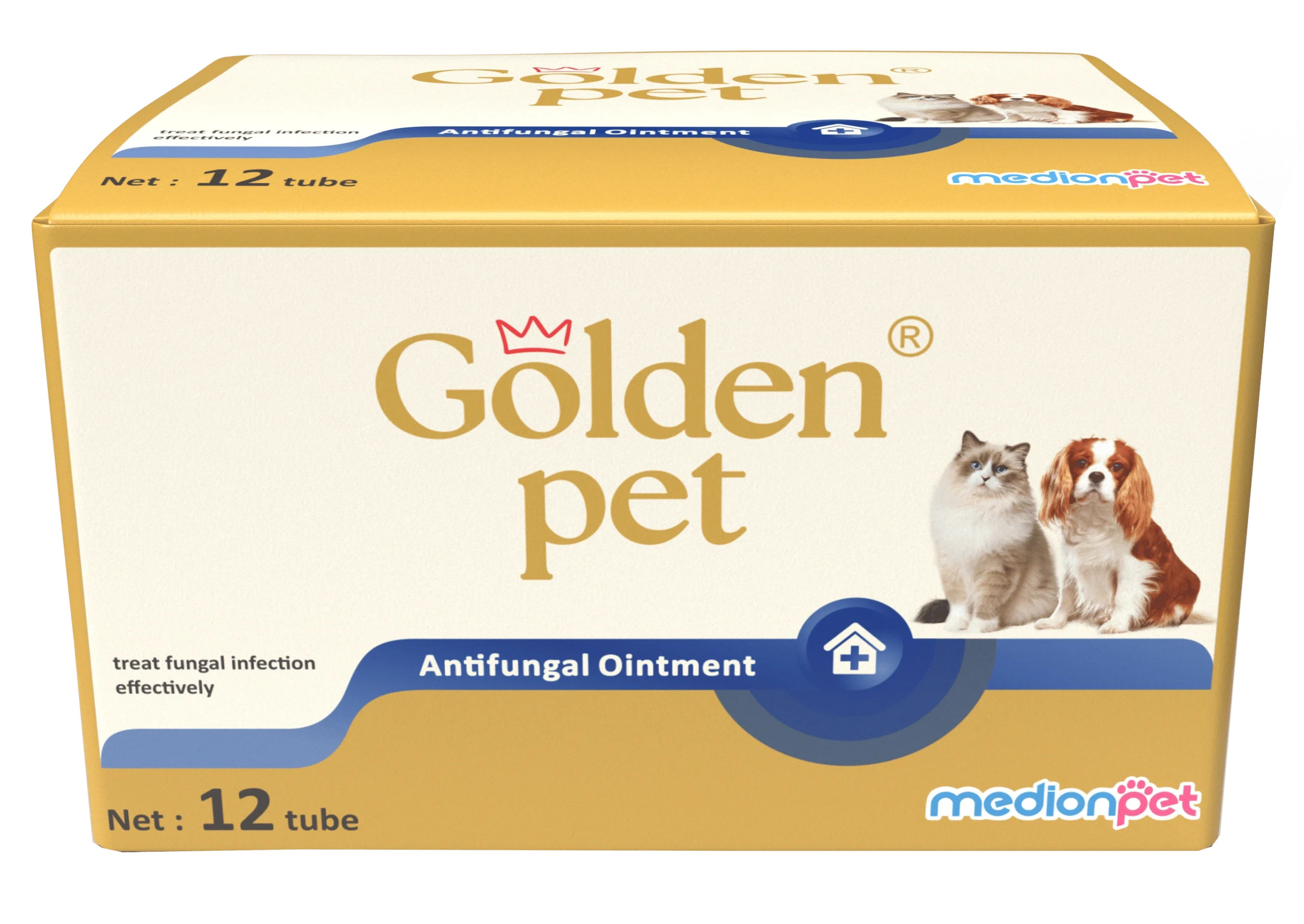 Golden pet antifungal ointment Medion