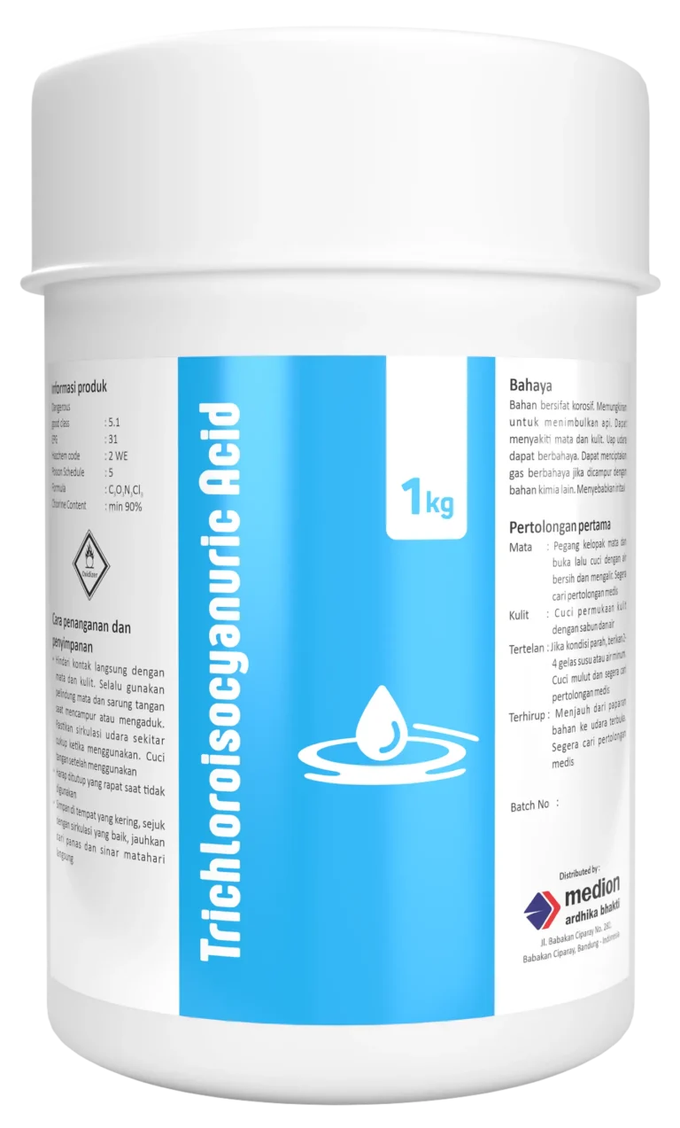 Akuakultur 1 Trychloroisocyanuric acid 90% (TCCA) tablet