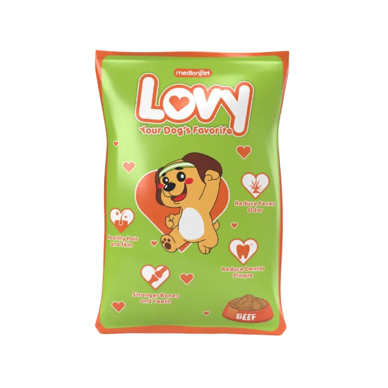 Lovy dog beef