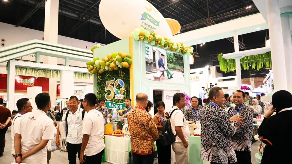 Rayakan Usia Emas, Medion Raih Penghargaan Stan Terbaik di Indo Livestock 2026 Expo & Forum 2 Suasana Stan Medion