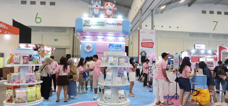 Booth medionpet di IIPE 2026